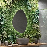 Зеркало с Led-подсв. "Alma" 700х1000 сенсор ЗЛП613