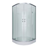 Душ. кабина без крыши 90х90х195 ERLIT ER3509PE-C3-RUS низкий поддон, матовое стекло