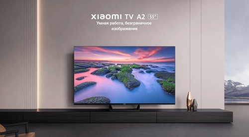 Телевизор LCD Xiaomi TV A2 55 (4K UltraHD, Smart TV, Android 11, безрамочный) фото 6