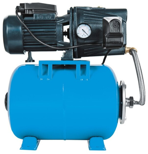Насосная станция UNIPUMP AUTO JET 100 L (бак 50 л) (750 Вт) фото 2 Насосная станция UNIPUMP AUTO JET 100 L (бак 50 л) (750 Вт) фото 2