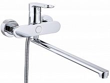 043541 Смеситель для ванны перекл. "КНОПКА" (10/1)