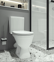 Унитаз компакт "УНО" 2PA ПП SC /Santek/ 1WH501613