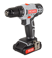 Дрель-шуруповерт аккумуляторная Ресанта ДА-20-2ЛК (2,0 А/ч) (75/14/11)