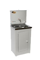 Умывальник дачный с подогревом "Люкс" ВИХРЬ, нержавейка, белый (74/4/1)