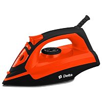 Утюг DELTA DL-755 черный/оранжевый