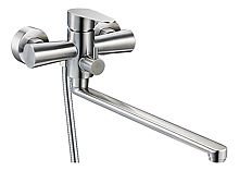 JAT7-A094 SOLONE Смеситель для ванны и душа (1/10). Нерж