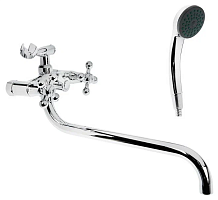 7171 Accoona Смеситель д/ванны 1/2 кер (2619) (1/10+7128S)