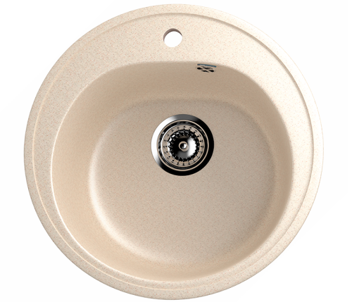 U101-328 Мойка Ulgran d505 круглая БЕЖЕВЫЙ (U405) U101-328 Мойка Ulgran d505 круглая БЕЖЕВЫЙ (U405)