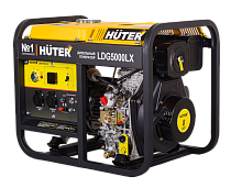 Электрогенератор дизельный LDG 5000LX Huter