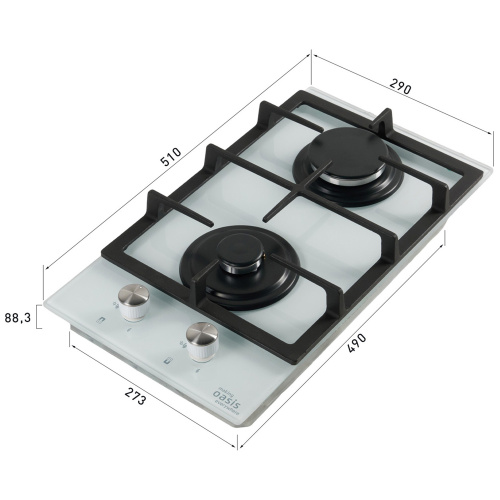 Варочная поверхность Oasis P-GWD фото 6