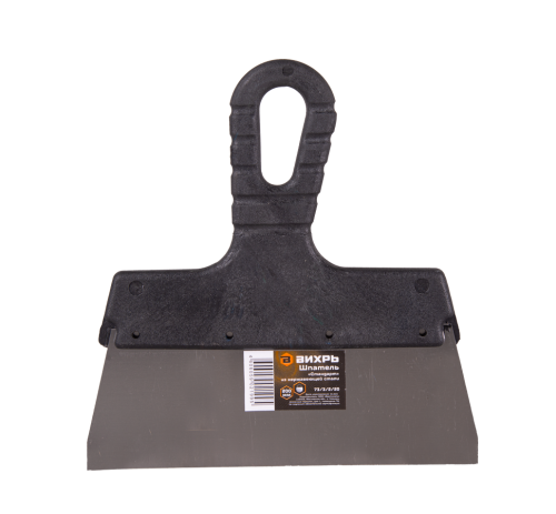 Шпатель ВИХРЬ нержавейка, пластик 200мм фото 2 Шпатель ВИХРЬ нержавейка, пластик 200мм фото 2