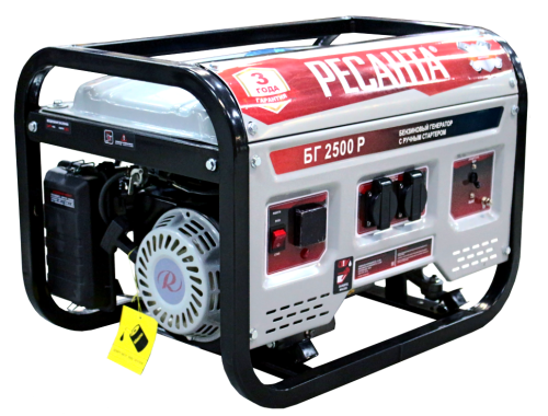 Электрогенератор БГ 2500 Р Ресанта фото 2 Электрогенератор БГ 2500 Р Ресанта фото 2