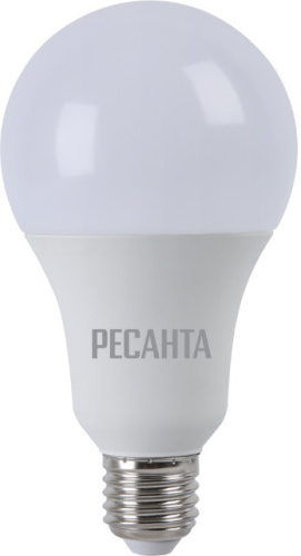 Лампа светодиодная РЕСАНТА LL-R-A80-20W-230-3K-E27 (76/1/21) Лампа светодиодная РЕСАНТА LL-R-A80-20W-230-3K-E27 (76/1/21)