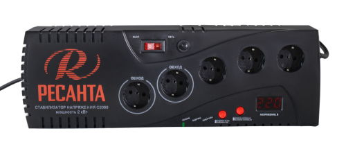 Стабилизатор напряжения Ресанта С2000 фото 3