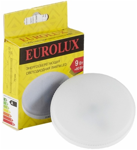 Лампа светодиодная Eurolux LL-E-TAB-9W-230-4K-GX53 фото 7