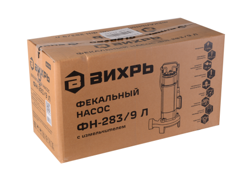 Фекальный насос Вихрь ФН-283/9 Л с измельчителем фото 11