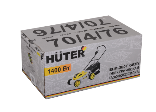 Газонокосилка электрическая Huter ELM-380T Grey (70/4/76) фото 7