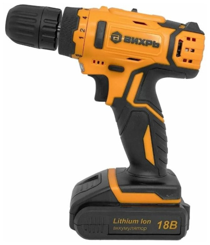 Аккумуляторная дрель-шуруповерт Вихрь ДА-45/22Li-2 Аккумуляторная дрель-шуруповерт Вихрь ДА-45/22Li-2