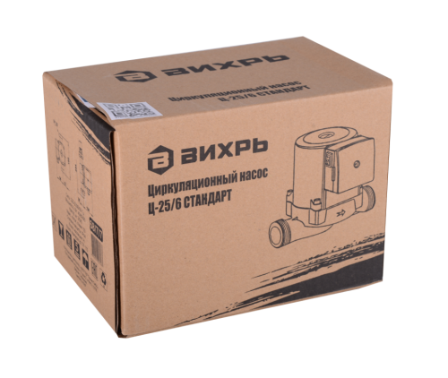 Циркуляционный насос Вихрь Ц-25/6 СТАНДАРТ фото 9 Циркуляционный насос Вихрь Ц-25/6 СТАНДАРТ фото 9