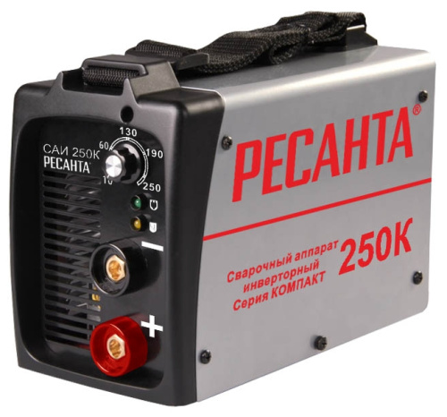Сварочный аппарат инверторный Ресанта САИ 250К (компакт) (65/38) фото 16