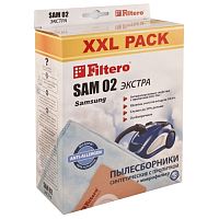 Мешки-пылесборники Filtero Экстра SAM-02 XXL PACK (1уп.-4шт.) синтетические