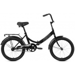 Велосипед ALTAIR City 20 (2021) рама 14" черный/серый