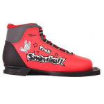 Ботинки лыжные Trek Snowball ИК (красный,лого черный) размер 31