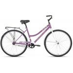 Велосипед FORWARD ALTAIR CITY low 28, рама 19'' (2021) фиолетовый/белый
