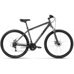 Велосипед ALTAIR AL 29 D (2022) рама 21'' черный матовый/черный