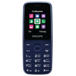 Телефон Philips Xenium E125 синий
