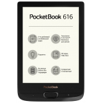 Электронная книга PocketBook 616 Obsidian Black (PB616-H-RU)