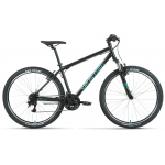Велосипед FORWARD SPORTING 27,5 1.2 (2022) рама 19'' черный/бирюзовый