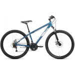 Велосипед ALTAIR AL 27,5 D (2022) рама 19'' темно-синий/серебристый