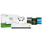 Игровая приставка Microsoft Xbox One S 1TB All Digital + Sea Of Thieves + Minecraft + Fortnite (NJP-