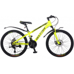 Велосипед Veltory (24D-4008) желтый