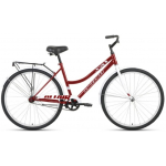 Велосипед FORWARD ALTAIR CITY low 28, рама 19'' (2022) темно-крас./серый