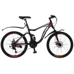 Велосипед Veltory (24D-4003) черный (2020г.)