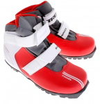 Ботинки лыжные Trek Snowrock NNN 2 ремня Россия (красный,лого черный) размер 31
