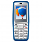 Телефон VERTEX M111 blue/grey